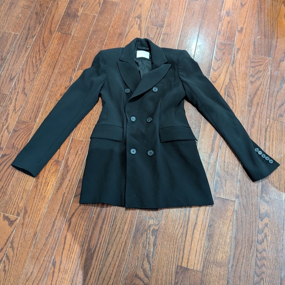 Aritzia Babaton 1-01 Sonia blazer - Black - size 2 - Picture 2 of 7